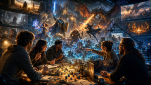 TTRPGs Tabletop Role-Playing Games and AI Movie Making