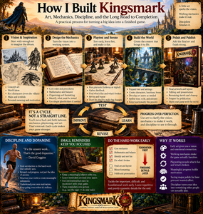 How I Created Kingsmark - Discipline and Dopamine