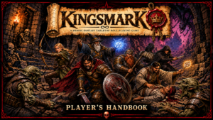Kingsmark 1400px Book Cover TTRPG