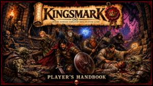 Kingsmark 1920x1080 Book Cover TTRPG