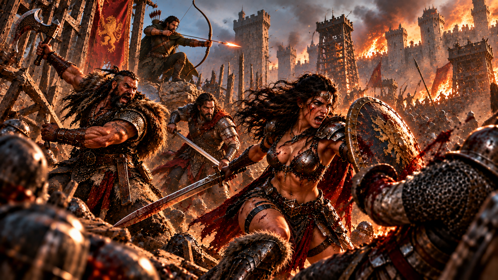 Kingsmark - Epic Battles - Mass Combat - Heroic Action Fantasy TTRPG